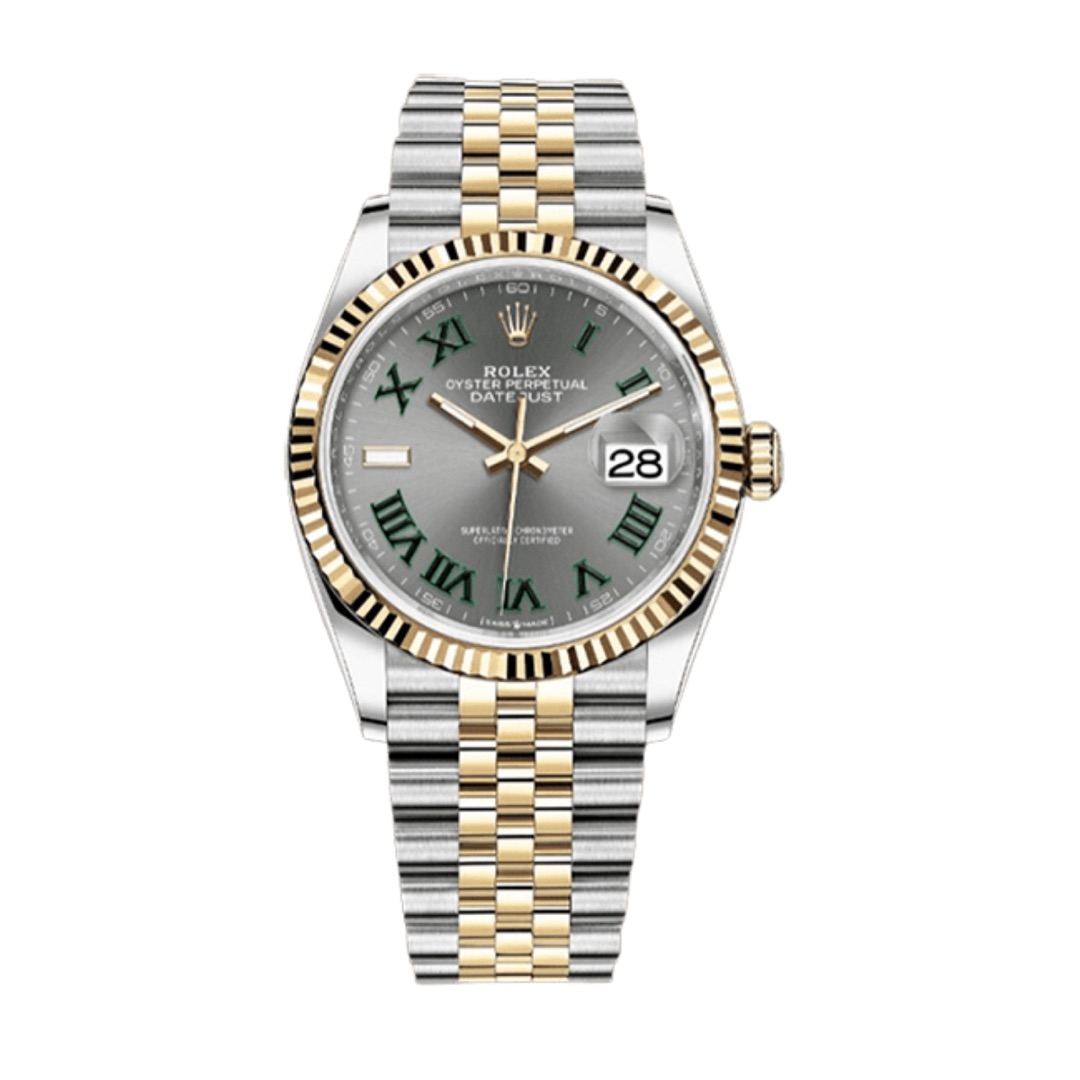 Rolex Datejust Slate Grey Green