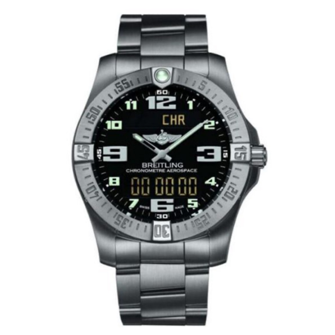 Breitling Aerospace Evo E79363101B1E1 Titanium Black 43mm Men's Watch 