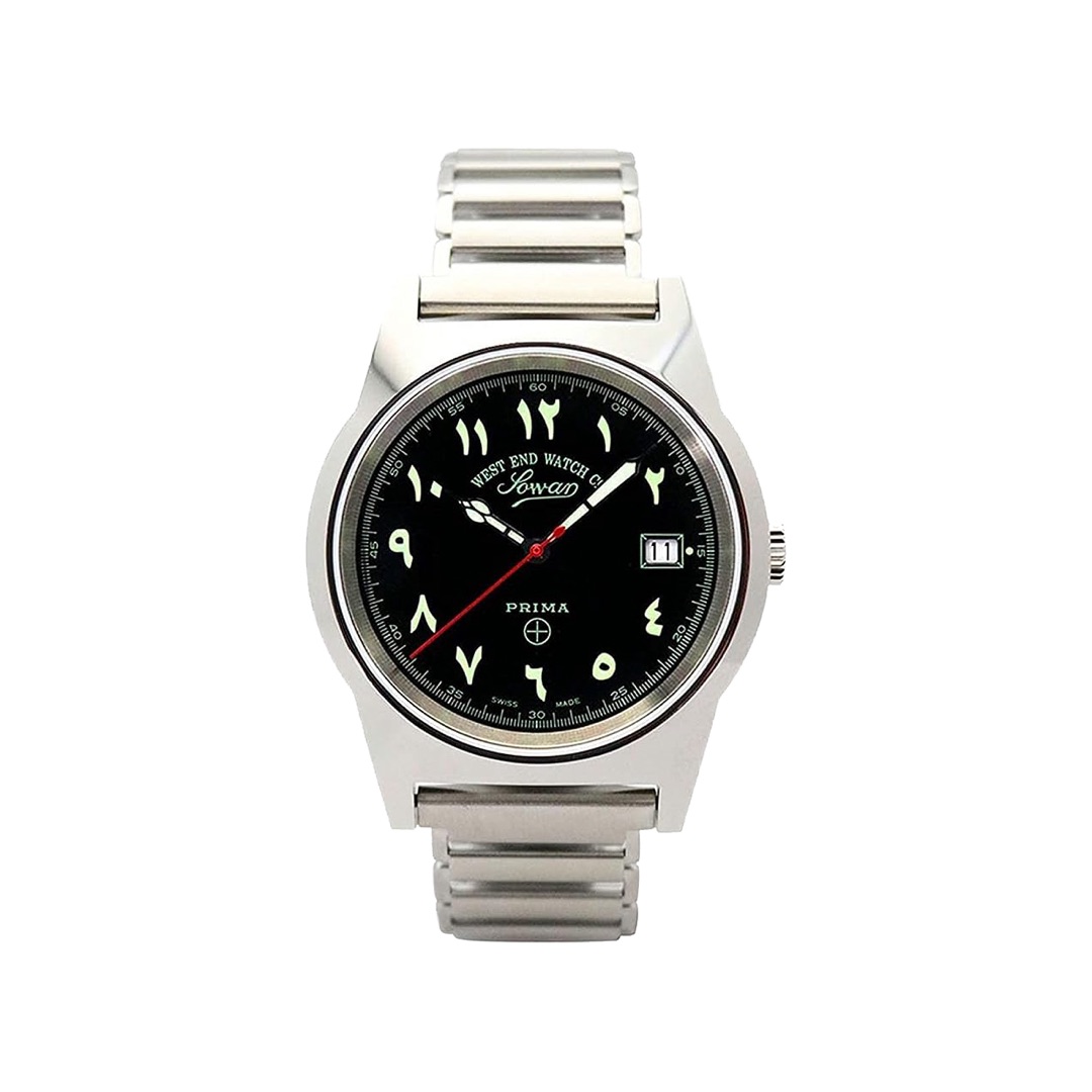 West End Watch Co Sowar Prima 6841.10.BLAC UAE Special Edition Black Dial Men’s Watch