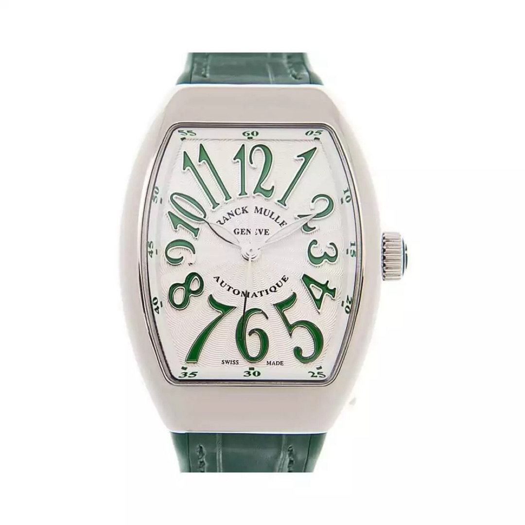 Franck Muller Vanguard V 32 SC AT FO AC VR Automatic Green 32mm Ladies Watch