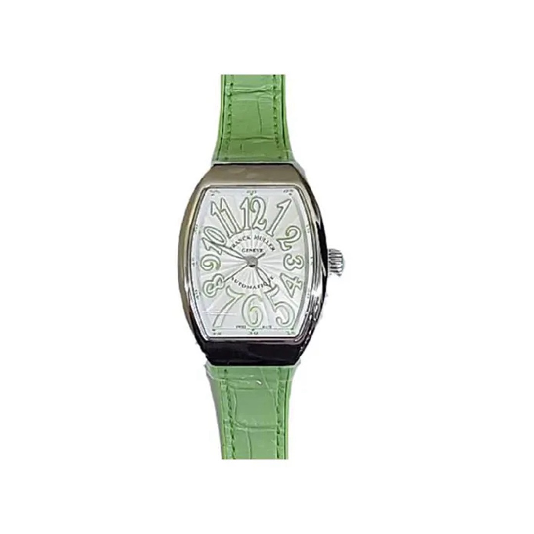 Franck Muller Vanguard V 32 SC AT FO AC VE Automatic Green 32mm Ladies Watch
