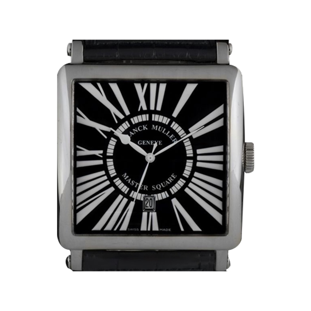 Franck Muller Master Square 6000 K SC Automatic WG Diamond Set Unisex Watch