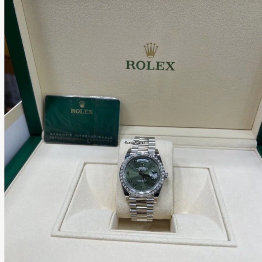 Rolex-Arabic dial Day-Date Arabic Green Dial