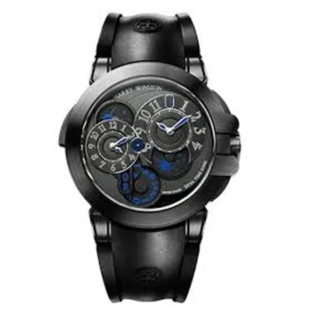 Harry Winston Ocean Dual Time Black Edition Watch