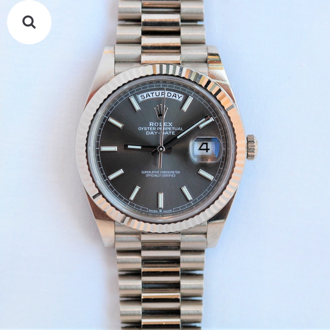 PRE-OWNED ROLEX DAY-DATE 40MM