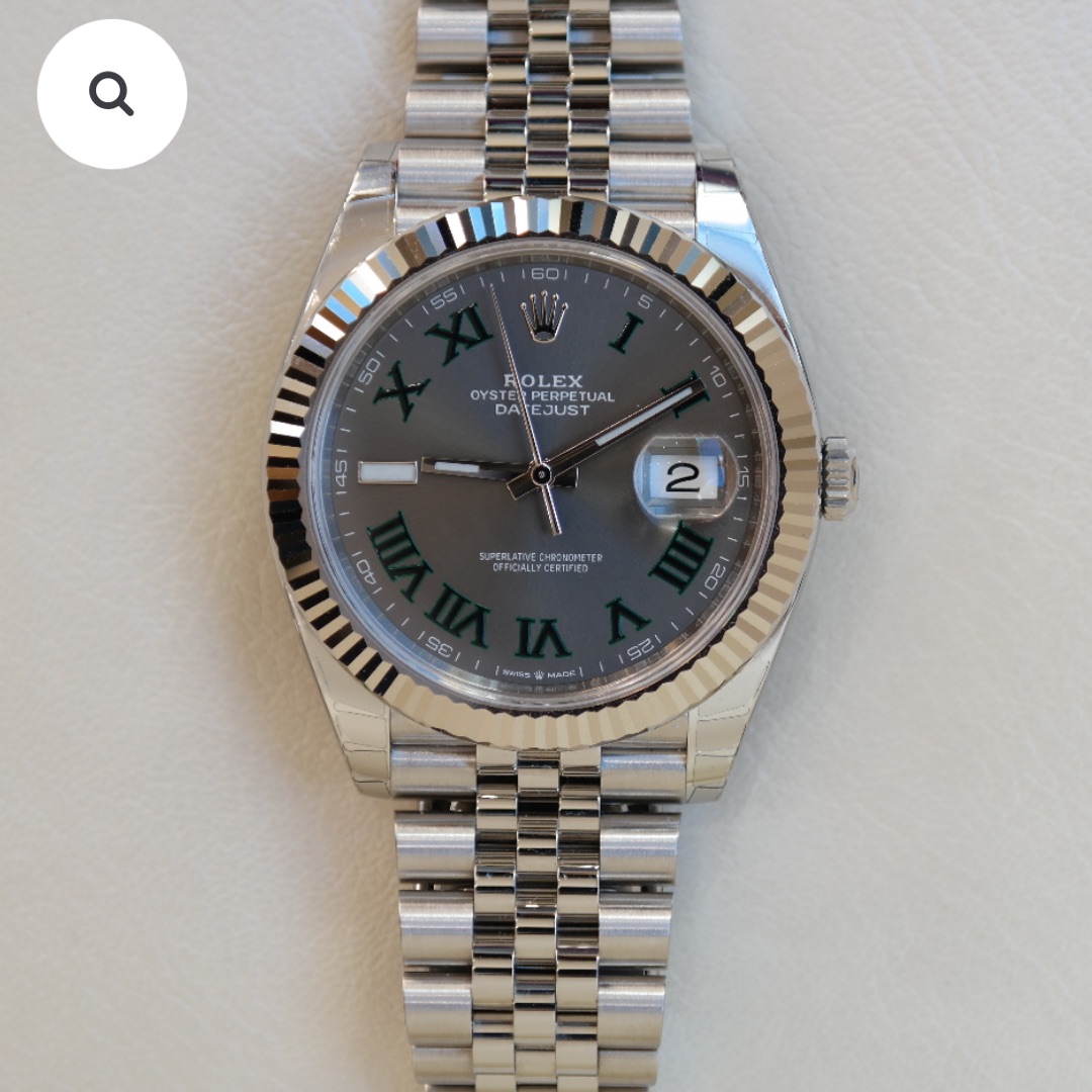 PRE-OWNED ROLEX DATEJUST STEEL