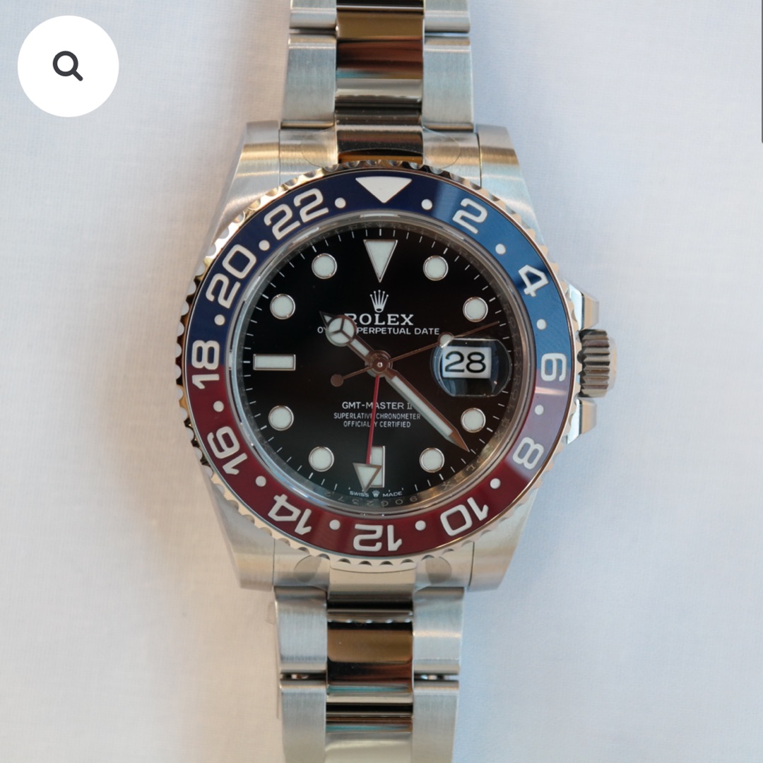 PRE-OWNED ROLEX GMT-MASTER II