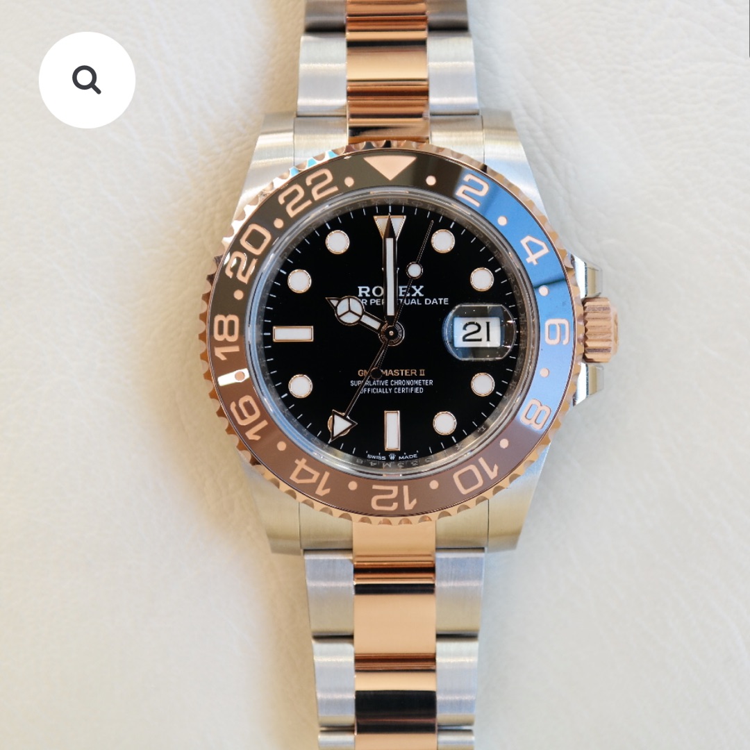 PRE-OWNED ROLEX GMT-MASTER II