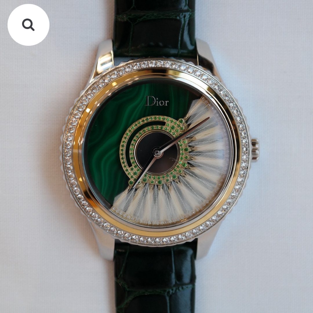 PRE-OWNED DIOR GRAND BAL PLUME