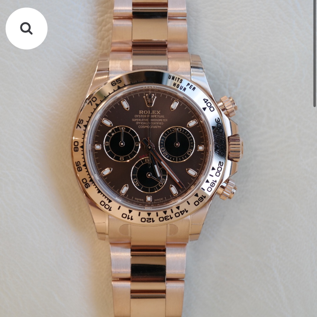 PRE-OWNED ROLEX COSMOGRAPH DAYTONA ROSE GOLD