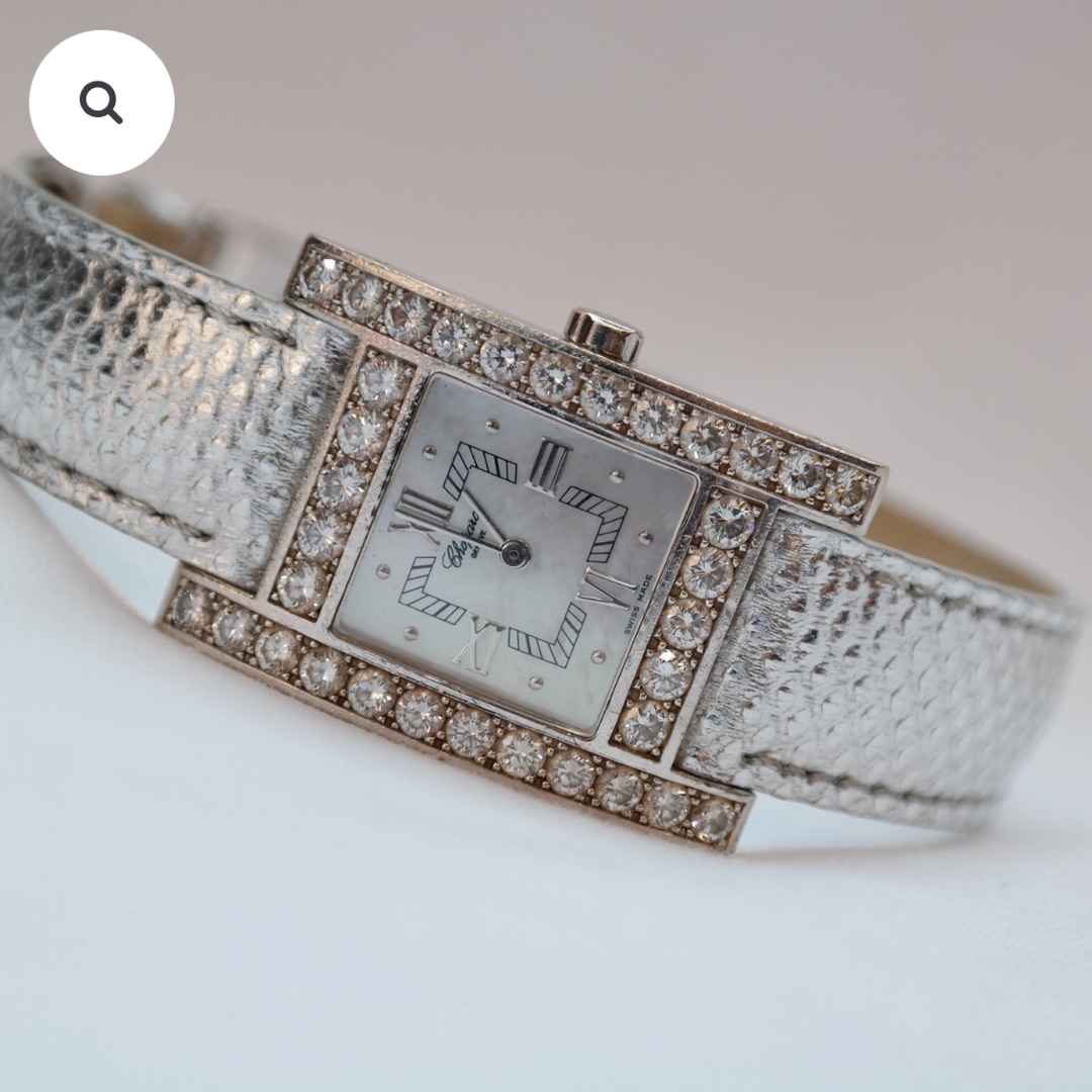 PRE-OWNED CHOPARD YOUR HOUR “H” WHITE GOLD DIAMOND