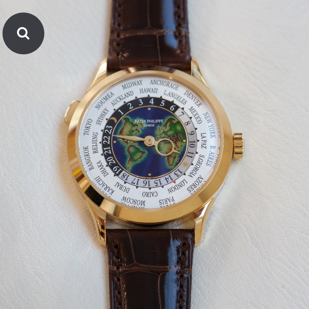 PRE-OWNED PATEK PHILIPPE WORLD TIME COMPLICATIONS