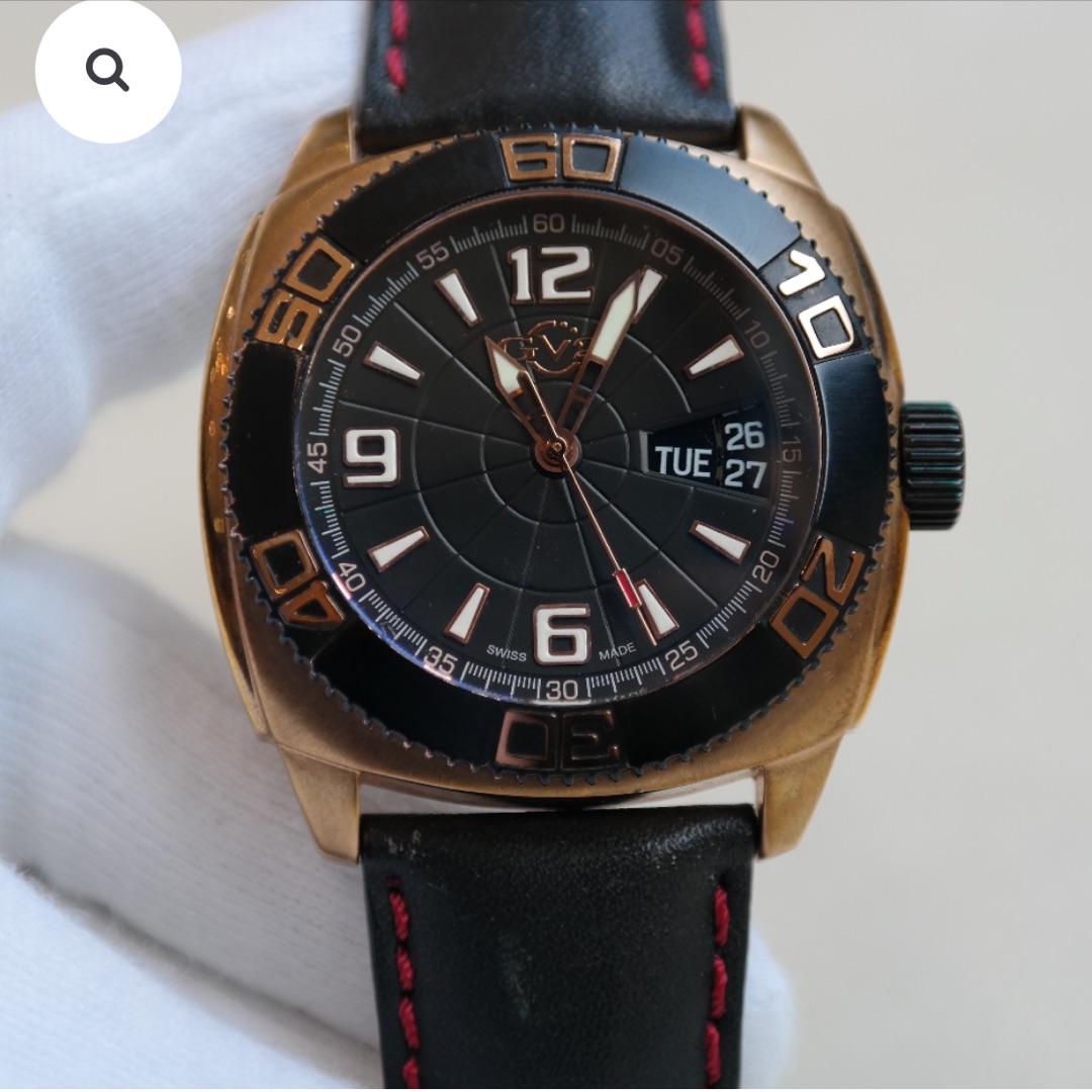 PRE-OWNED GEVRIL ROSE GOLD PLATED
