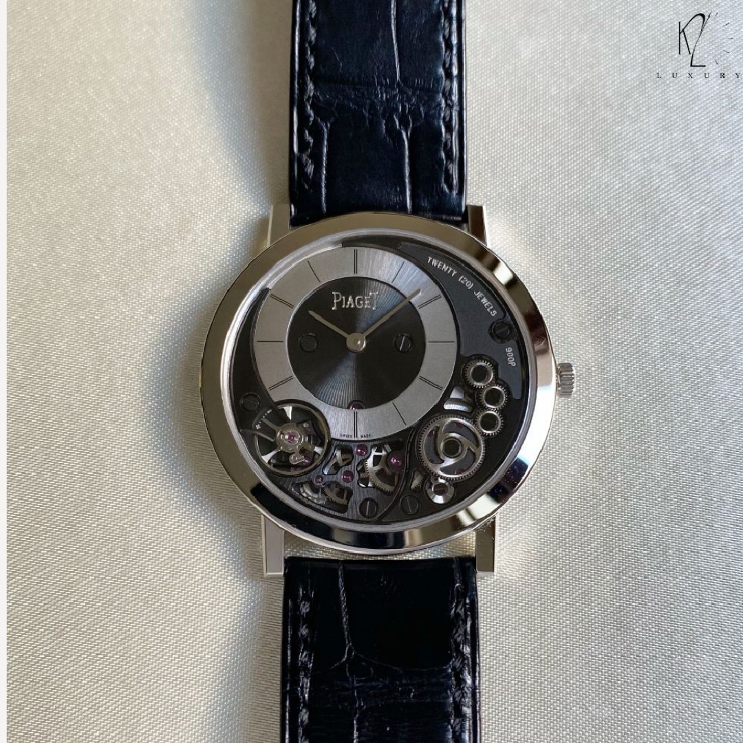 Piaget Altiplano Black and Silver Dial 