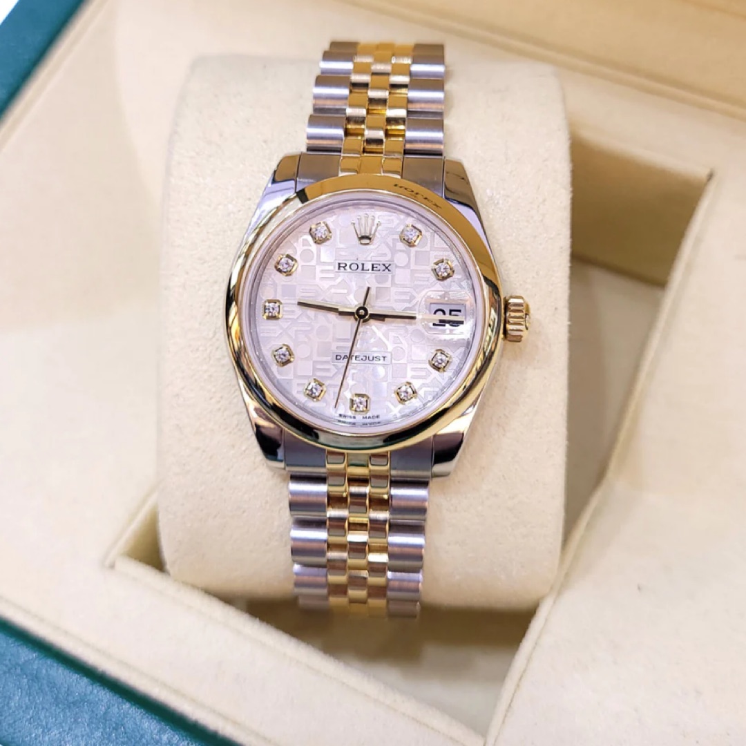 Rolex Datejust 31- Gold and steel