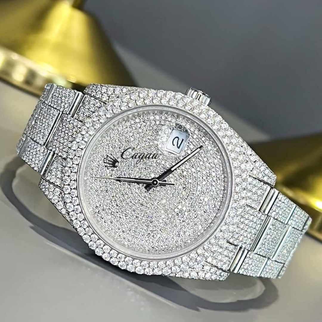 Rolex – Datejust 41 – Oystersteel – Oyster – “Covert” Diamond Dial – Pavé Custom Diamond-Set (VS)