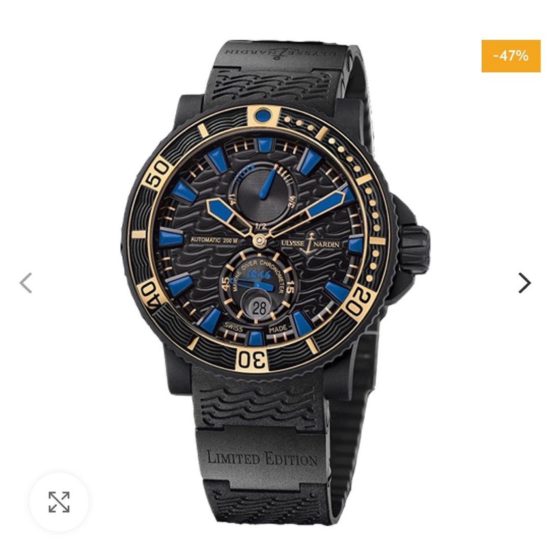 Ulysse Nardin Marine Diver Black Sea Chronometer