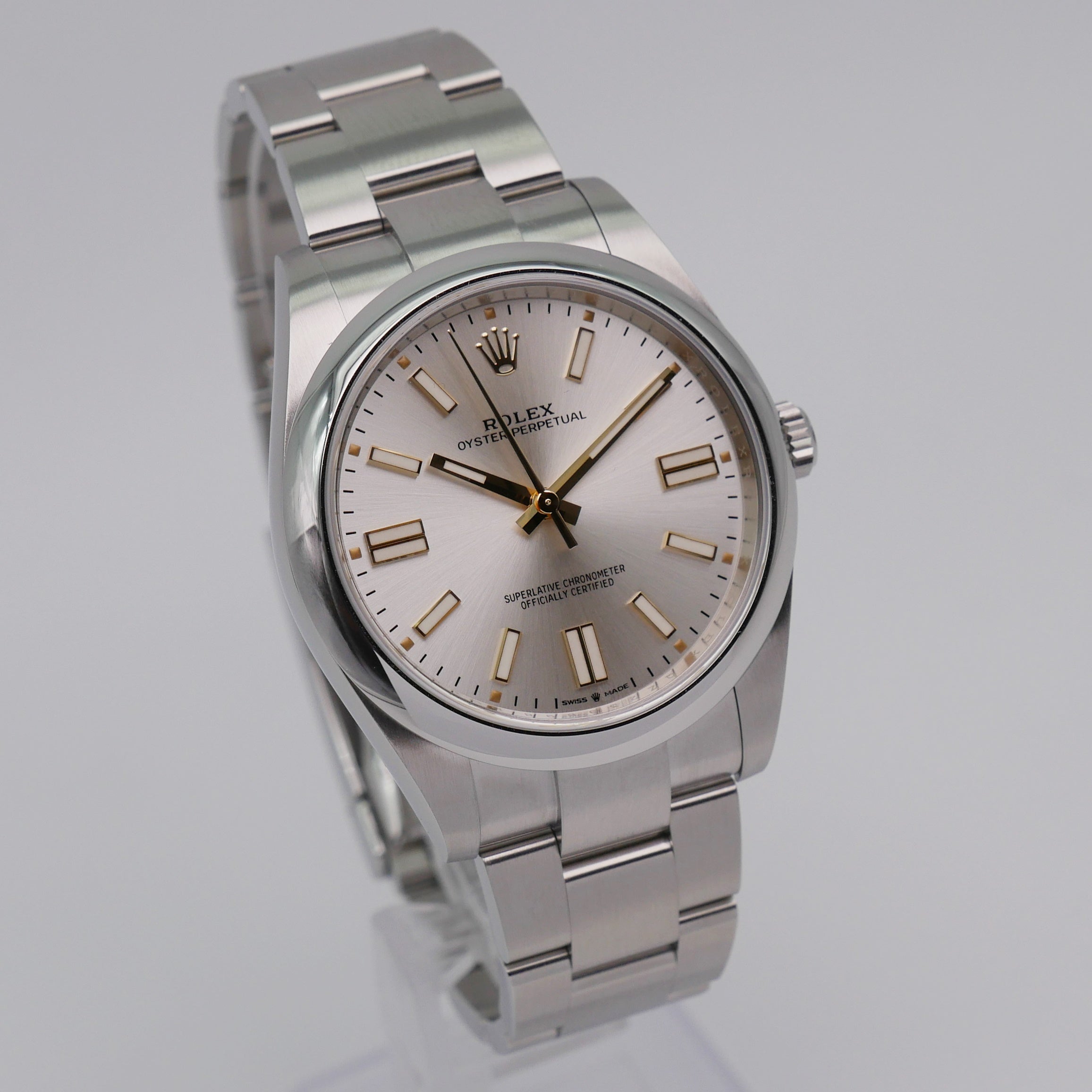 ROLEX OYSTER PERPETUAL STAHL 
