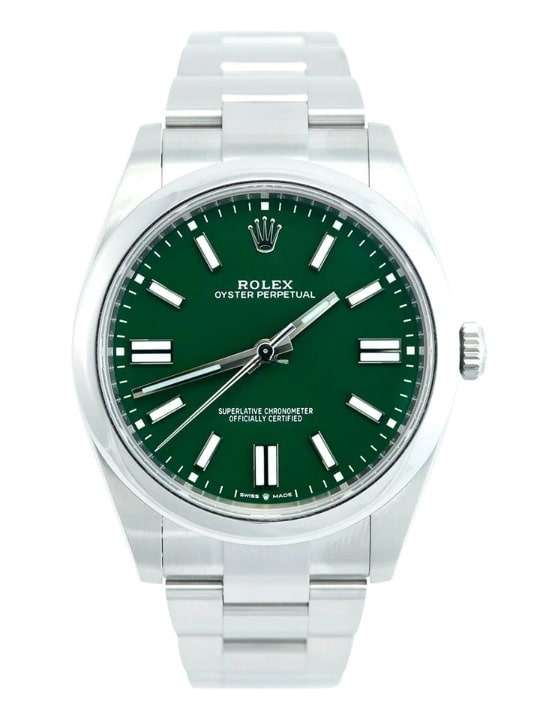 Rolex Oyster Perpetual 41 Verde