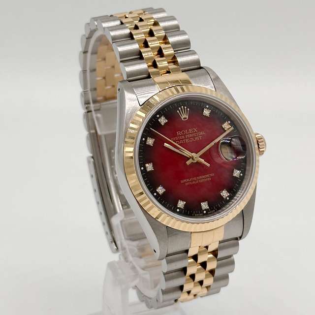 ROLEX DATEJUST 36 STAHL/GELBGOLD 