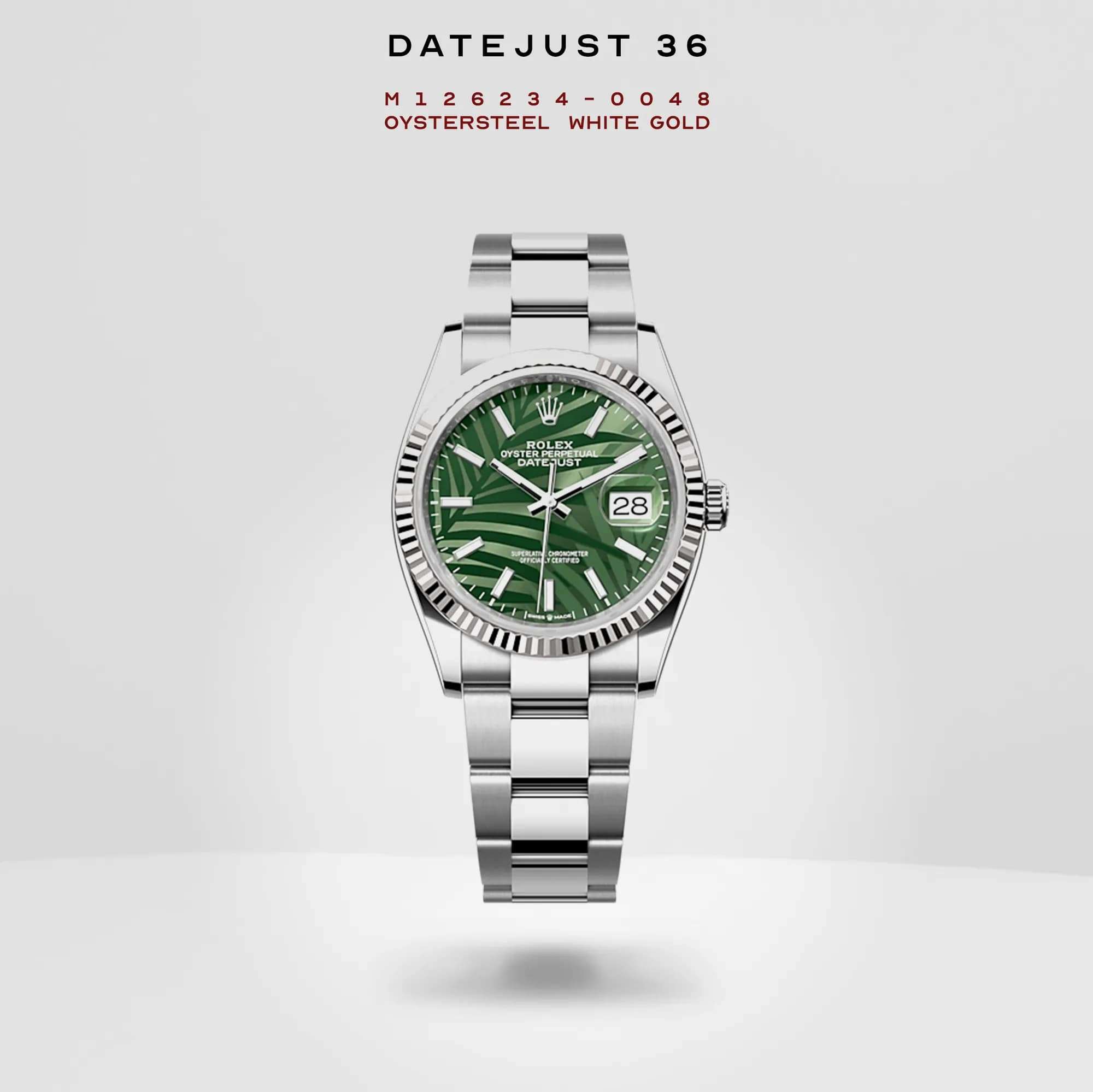 RolexDatejust 36 grn-906 0