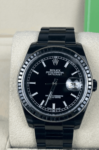 Rolex Datejust 36 - Black PVD 