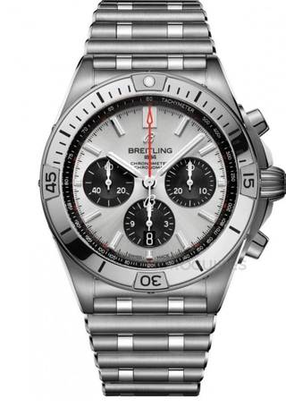 Breitling Chronomat B01 42 Silver 