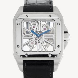 CARTIER SANTOS 100 SKELETON 