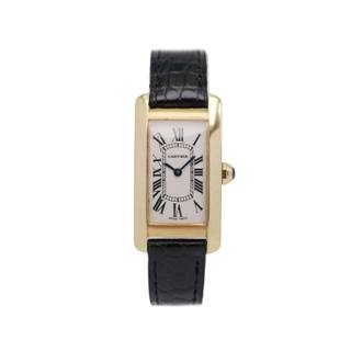 CARTIER TANK AMERICAINE GELBGOLD 1710