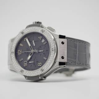 HUBLOT BIG BANG "EARL GREY" STAHL 