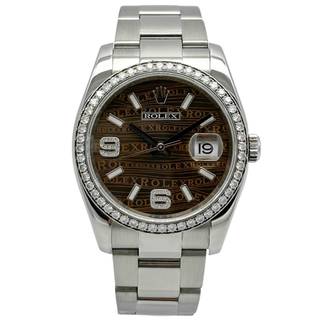 ROLEX DATEJUST 36 FACTORY STAHL