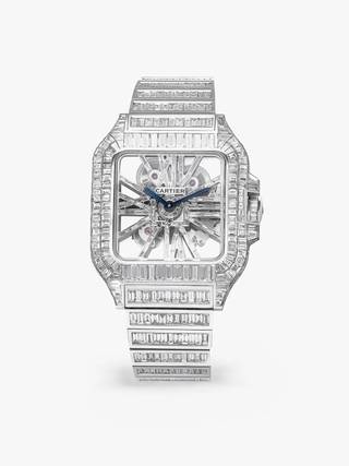 Cartier Santos De Cartier Skeleton 