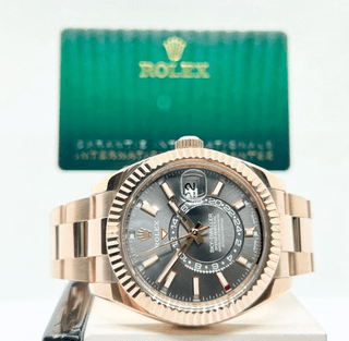 Rolex Oyster Sky-Dweller 326935 Rhodium Dial