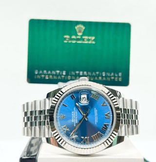 Rolex Oyster Datejust 126334 Azzuro Blue Dial