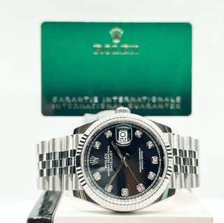 Rolex Oyster Datejust 36 126234 Black 10PT Dial