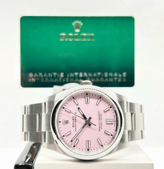 Rolex Oyster Perpetual 126000 Candy Pink