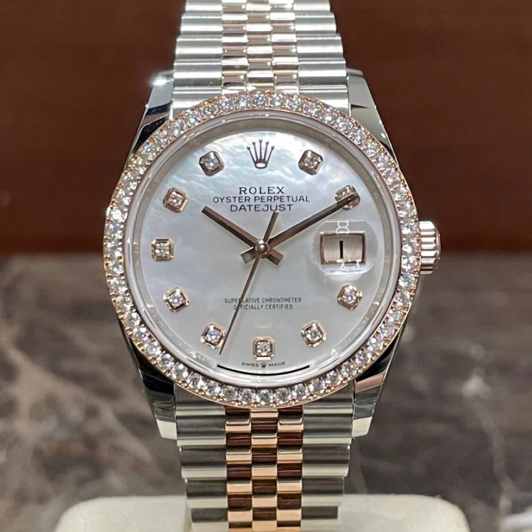 Rolex Datejust 36 Jubilee MOP Diamond