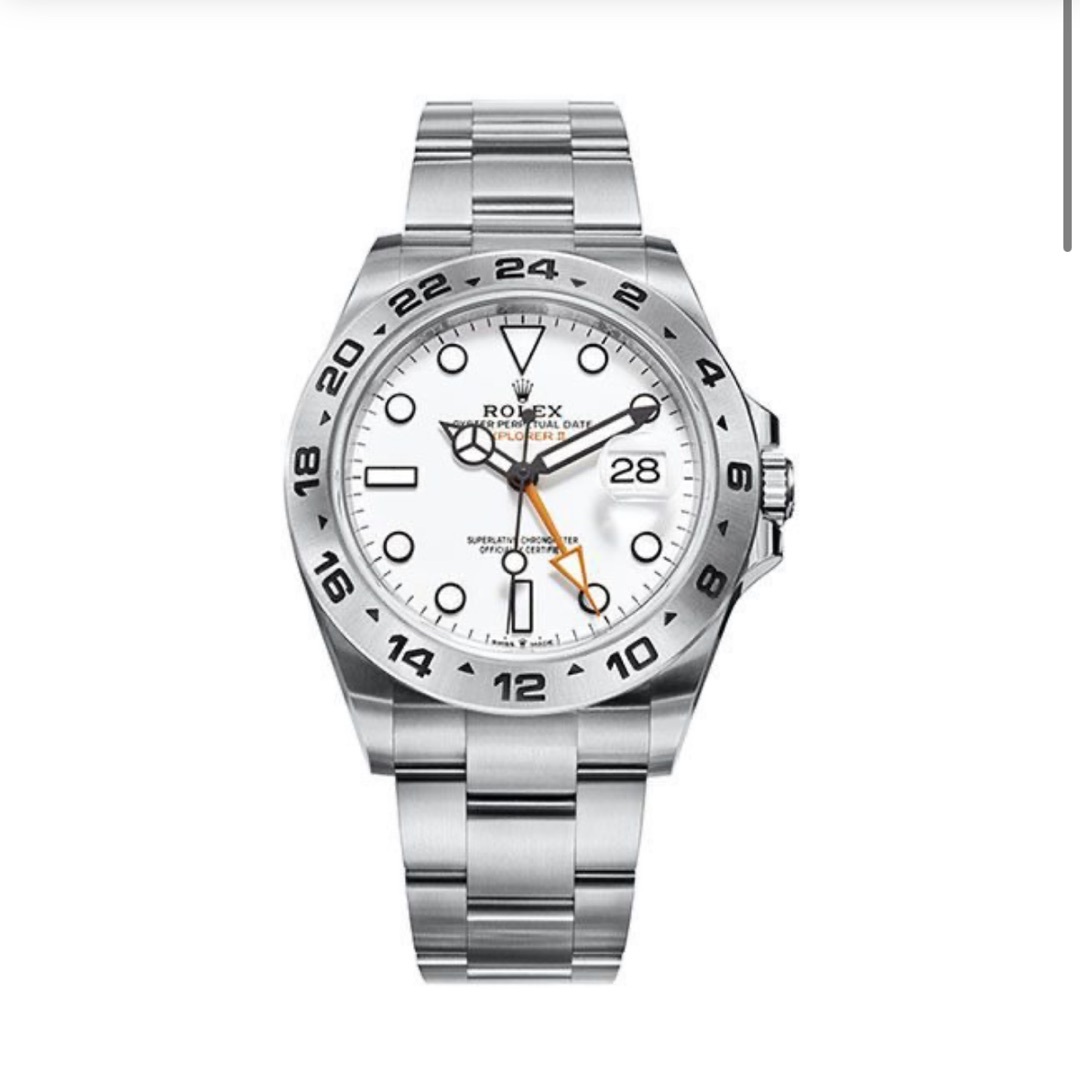 Rolex Explorer II White Dial