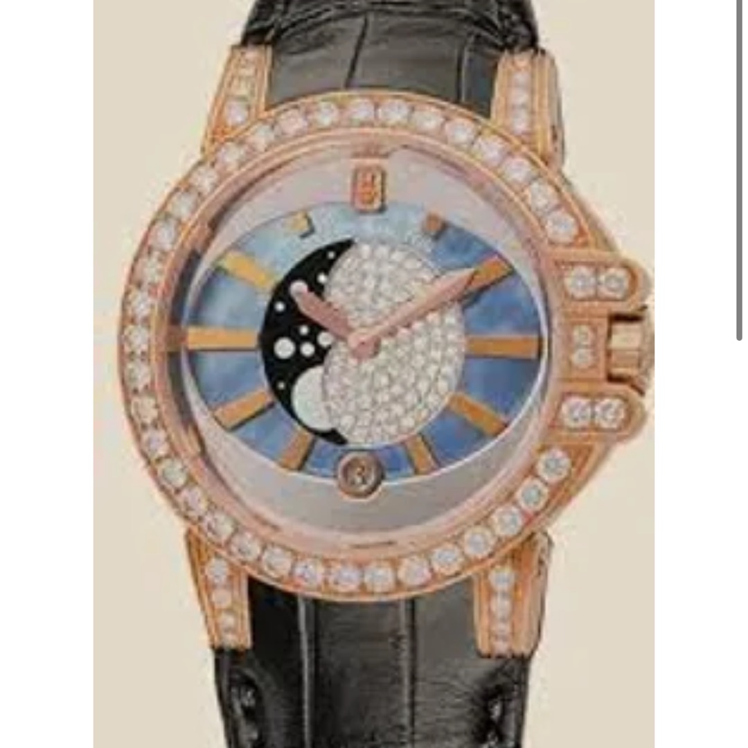 HARRY WINSTON OCEAN LADY MOON PHASE