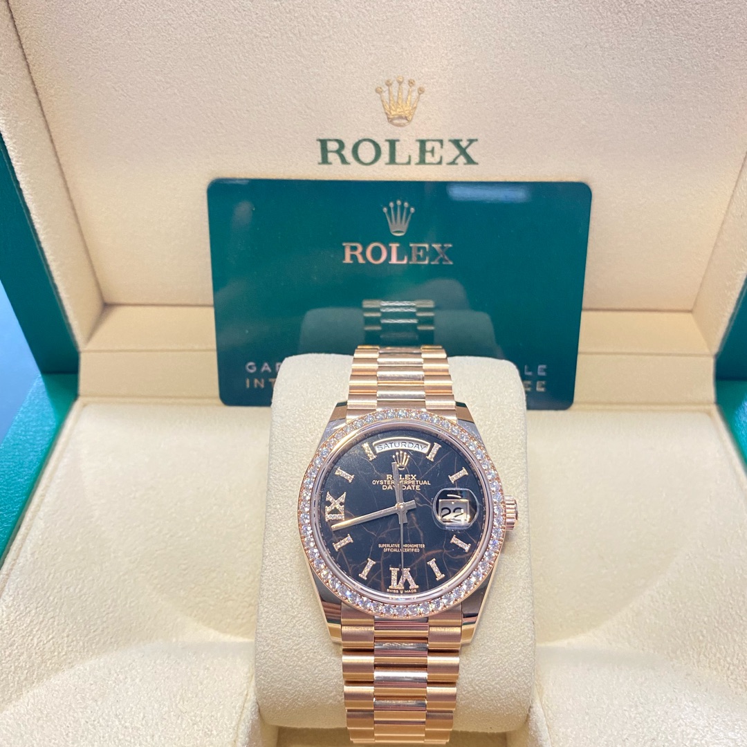 Rolex Day-Date 36mm Eisenkiesel Ref:128345RBR