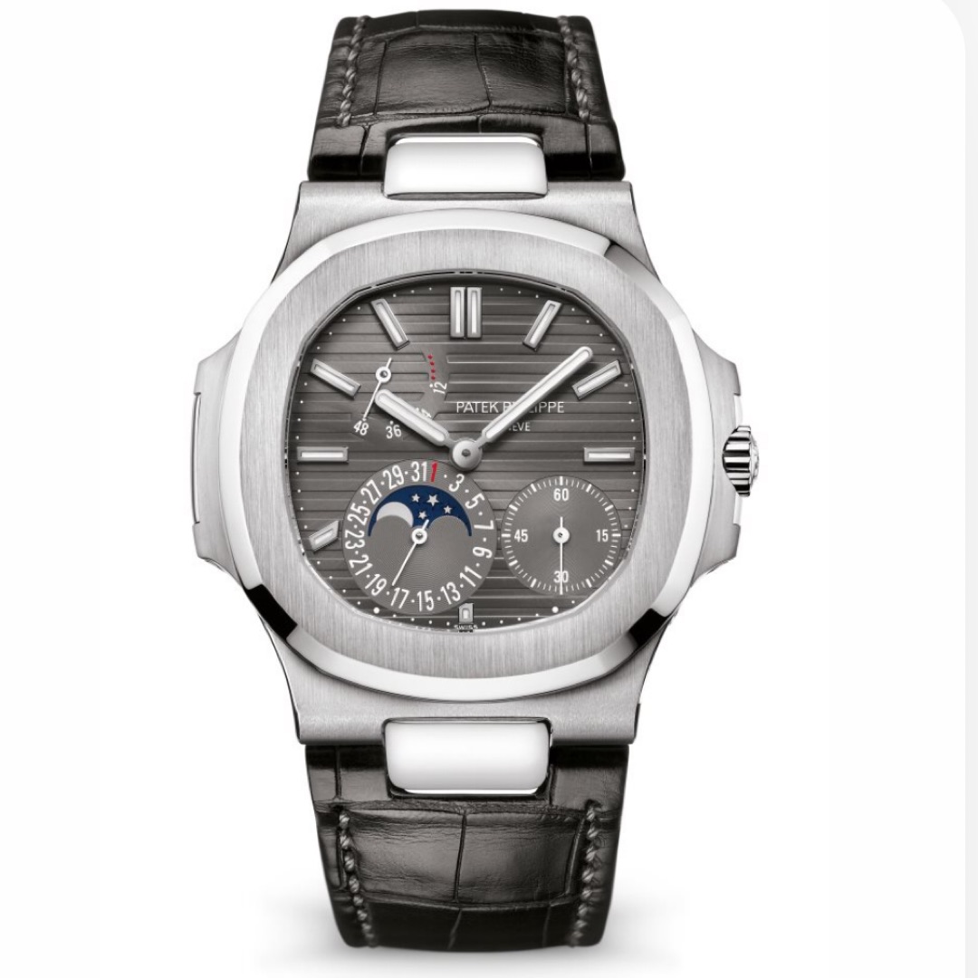 Patek Philippe moon phases nautilus.