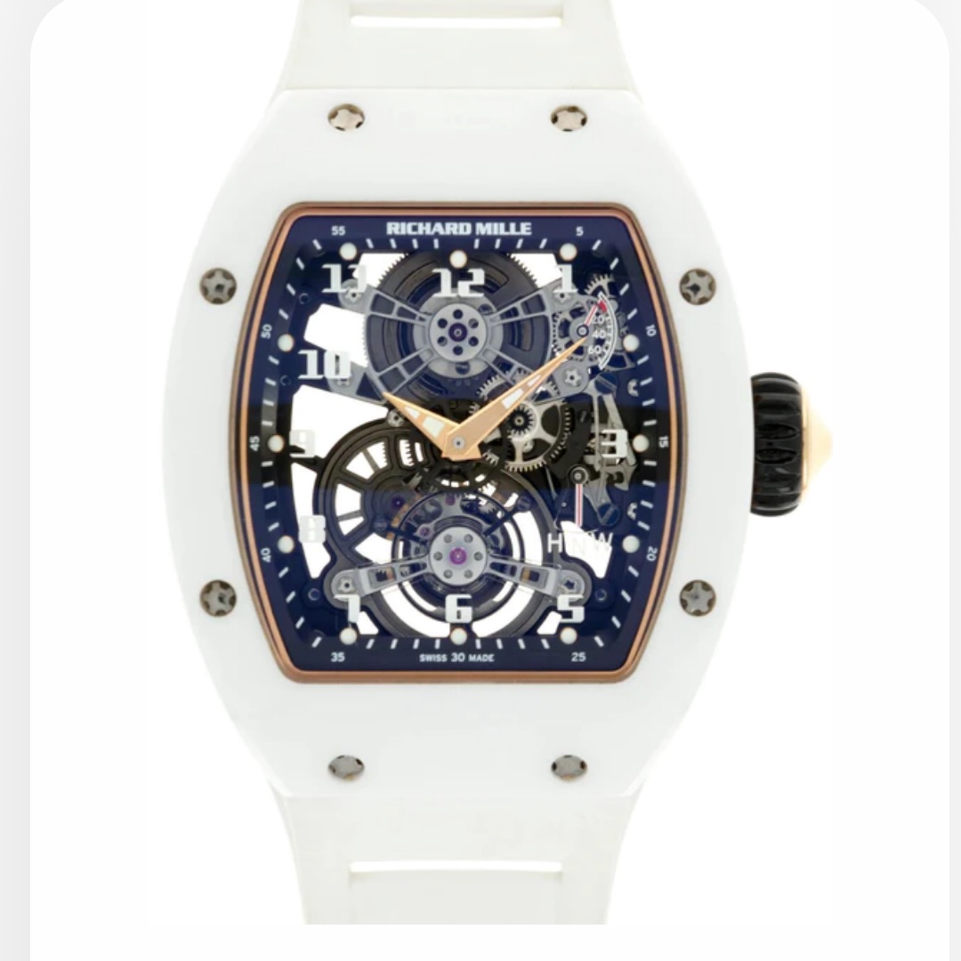 RICHARD MILLE MANUAL WINDING TOURBILLON