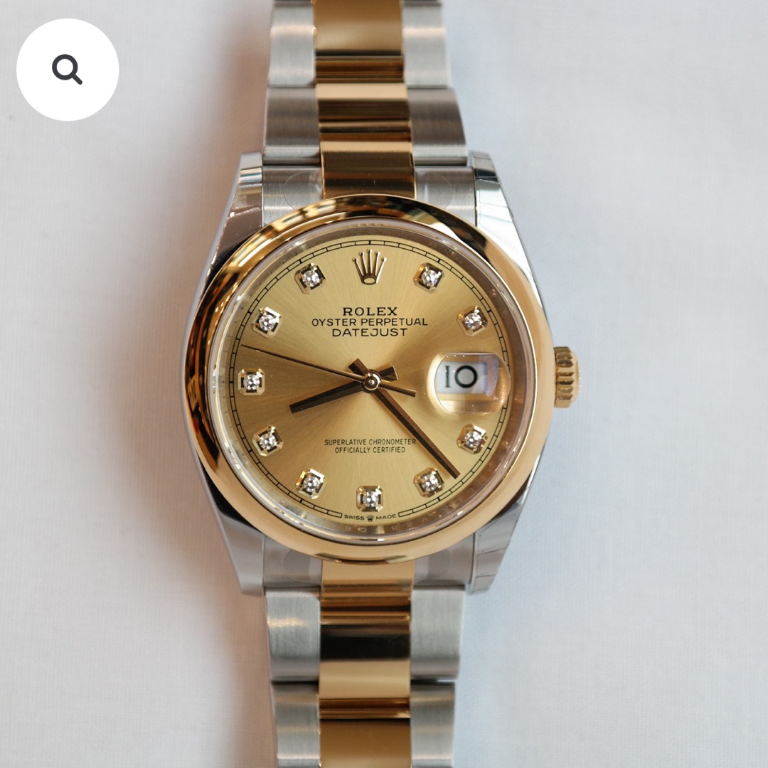 PRE-OWNED ROLEX DATEJUST 36MM