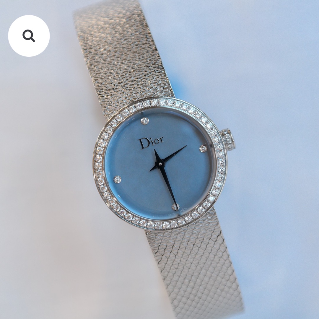 PRE-OWNED DIOR LA D DE DIOR BLUE-