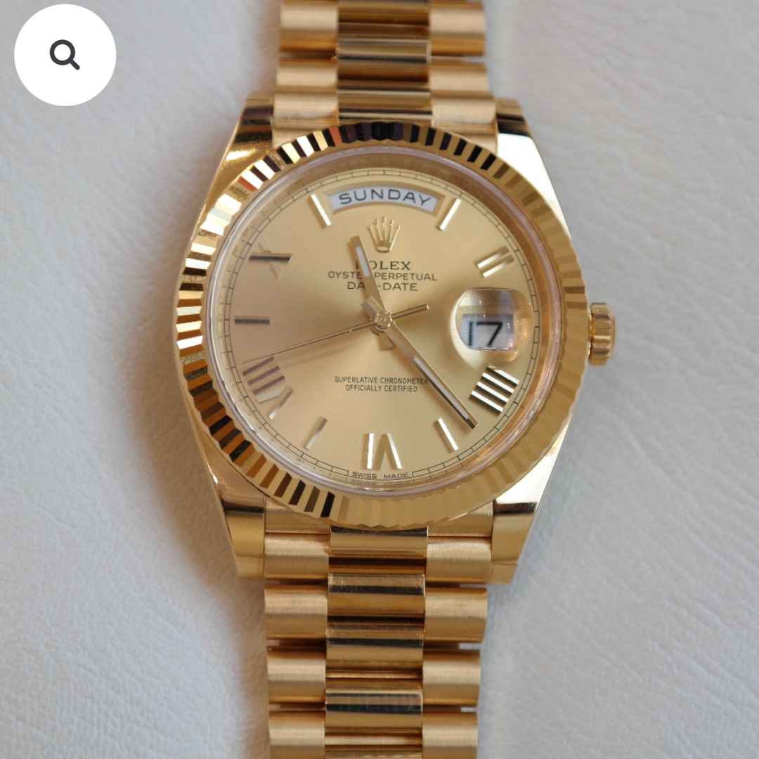 PRE-OWNED ROLEX DAY-DATE