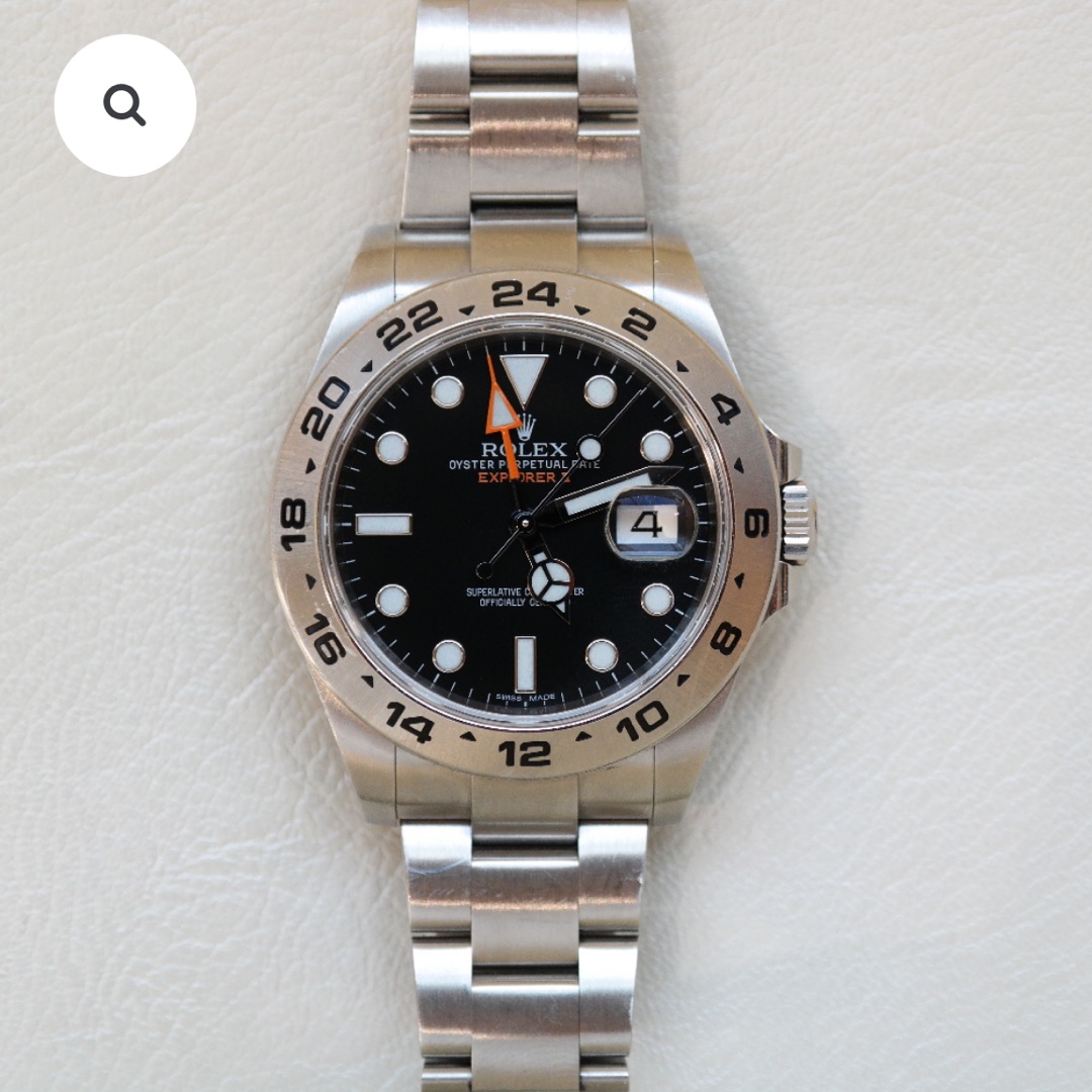 PRE-OWNED ROLEX EXPLORER-II