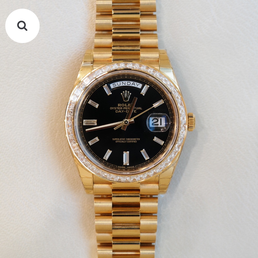 PRE-OWNED ROLEX DAY-DATE