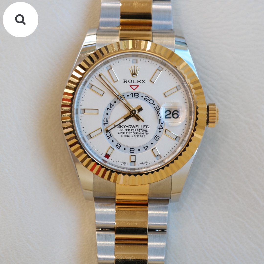 PRE-OWNED ROLEX SKY-DWELLER