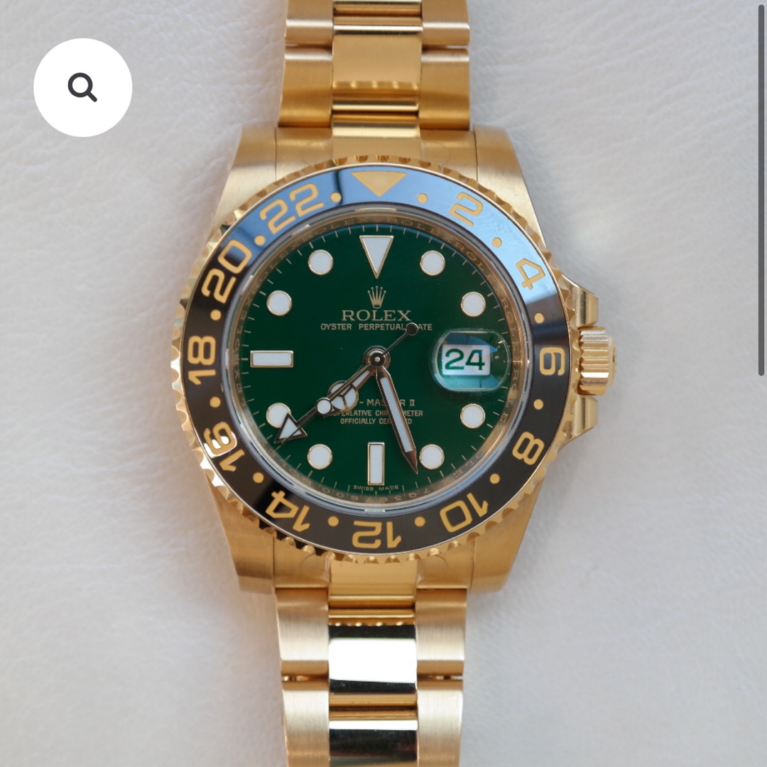 PRE-OWNED ROLEX GMT-MASTER II