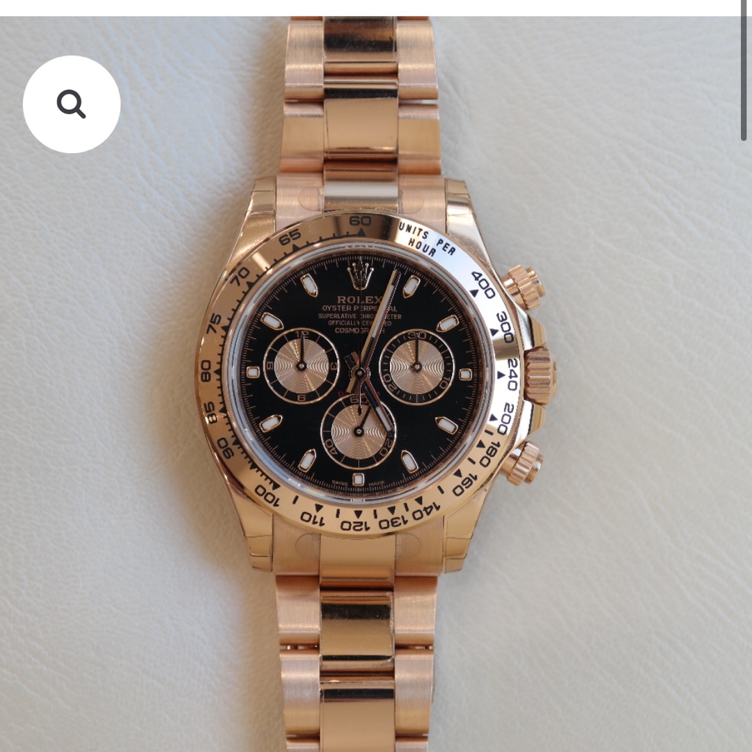 PRE-OWNED ROLEX COSMOGRAPH DAYTONA ROSE GOLD